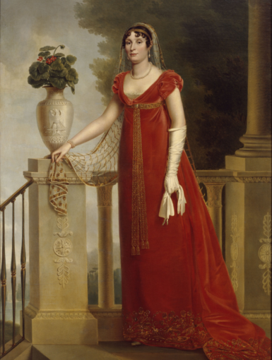 Ritratto di Elisa Bonaparte, attribuito a François Kinson (1810)