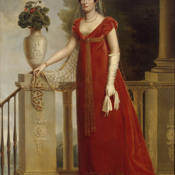 Ritratto di Elisa Bonaparte, attribuito a François Kinson (1810)