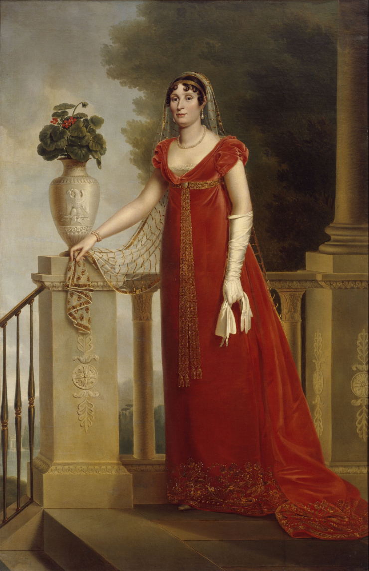 Ritratto di Elisa Bonaparte, attribuito a François Kinson (1810)
