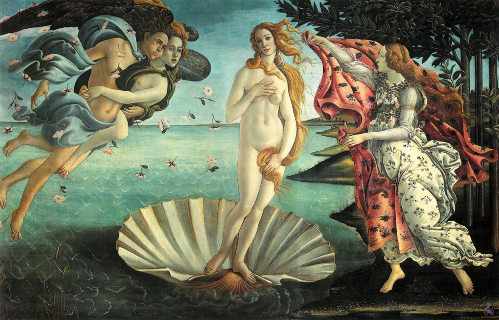 La Nascita di Venere di Sandro Botticelli