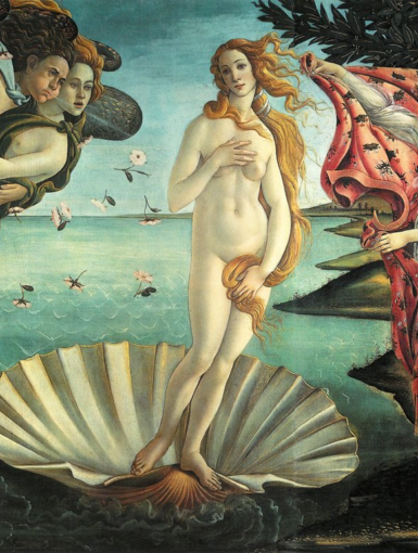 La Nascita di Venere di Sandro Botticelli