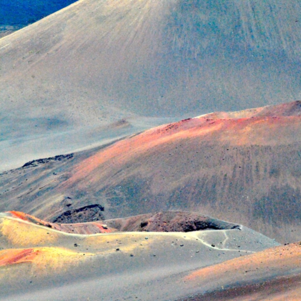 I colori del cratere di Haleakala a Maui