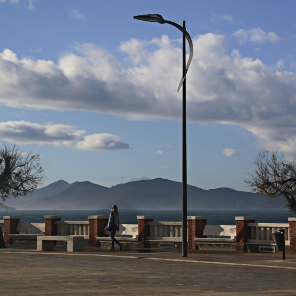 Piazza Bovio a Piombino